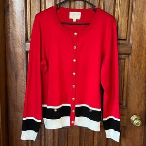Debbie Morgan XL Sweater Cardigan